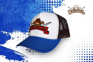 Czapka Wild Bill - Trucker
niebieska, męska